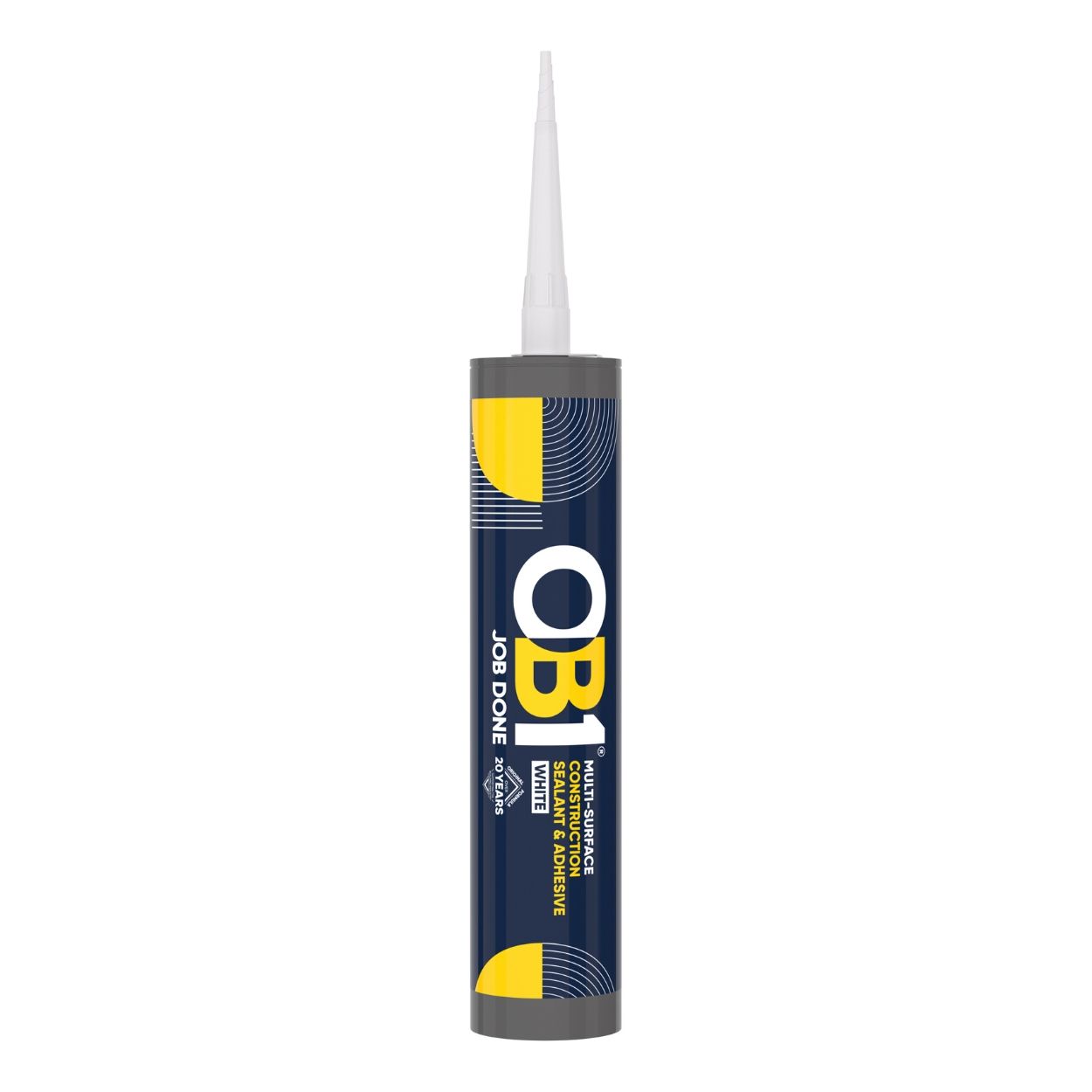 Ob1 Multi-Surface Sealant & Adhesive White 290Ml