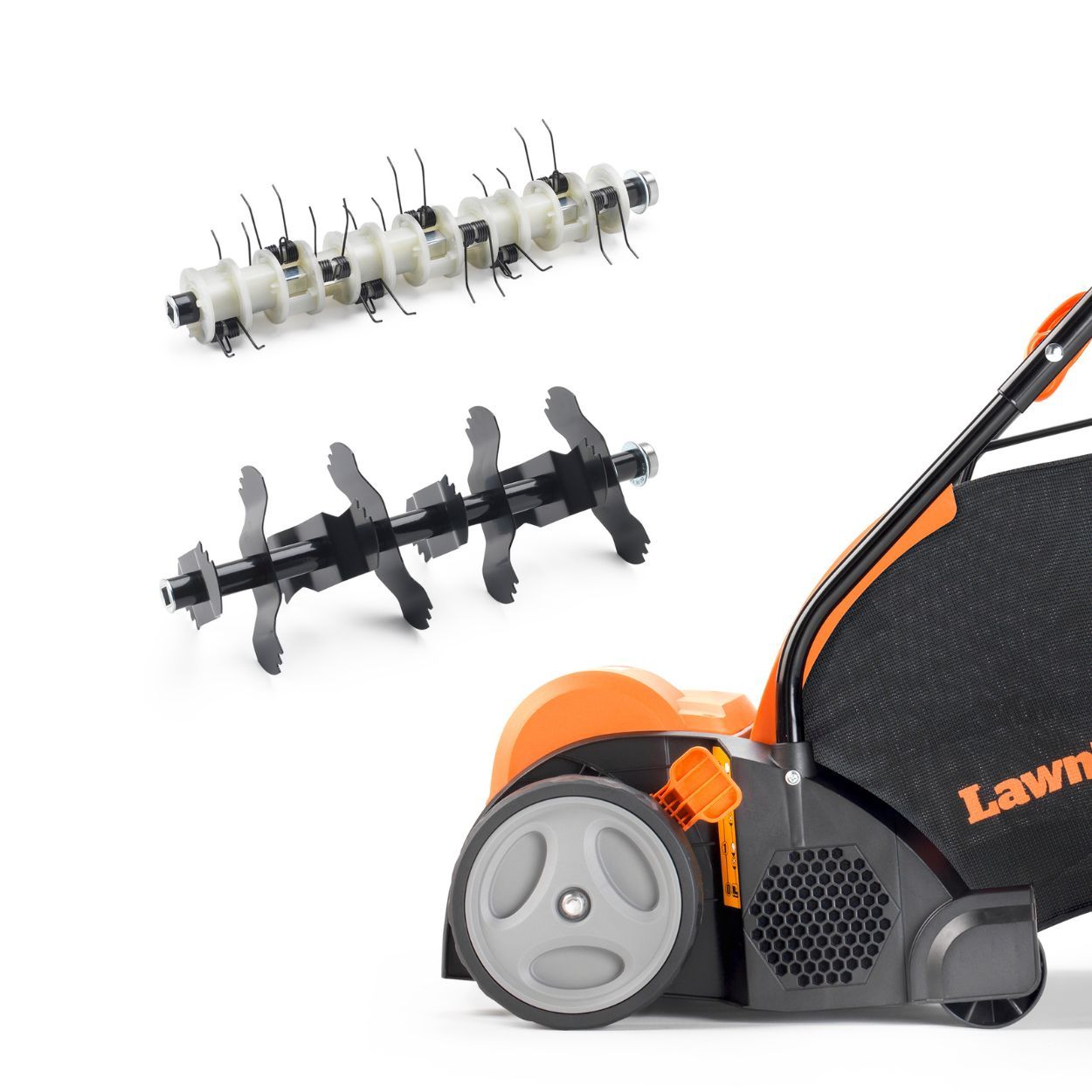 LawnMaster 2 in 1 Lawn Scarifier & Rake 