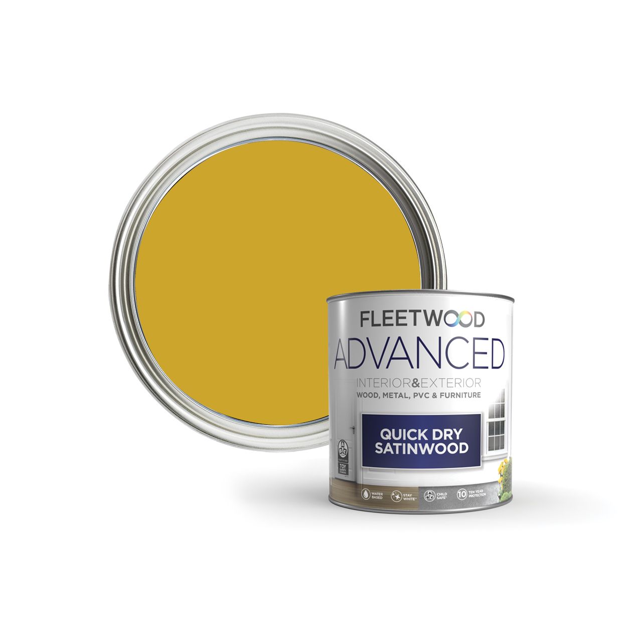 Fleetwood Advanced Satinwood Killarney Gold 750ml