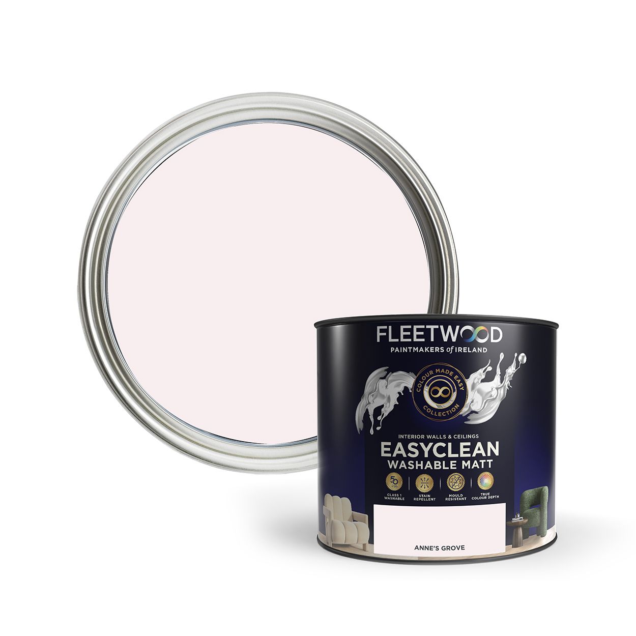 Fleetwood Easyclean Matt Annes Grove 2.5Ltr