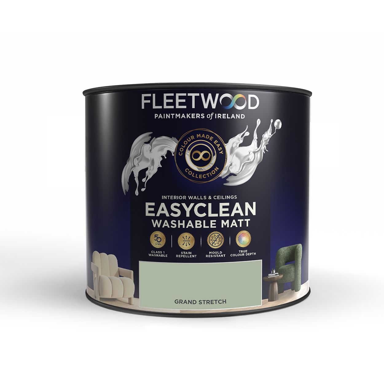 Fleetwood Easyclean Matt Grand Stretch 2.5Ltr