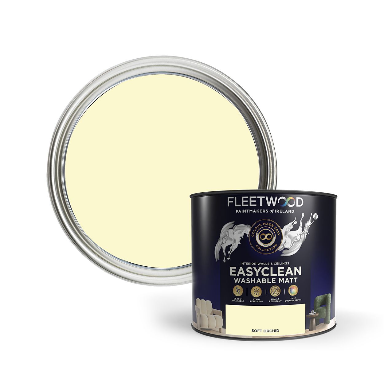 Fleetwood Easyclean Soft Orchid 2.5Ltr