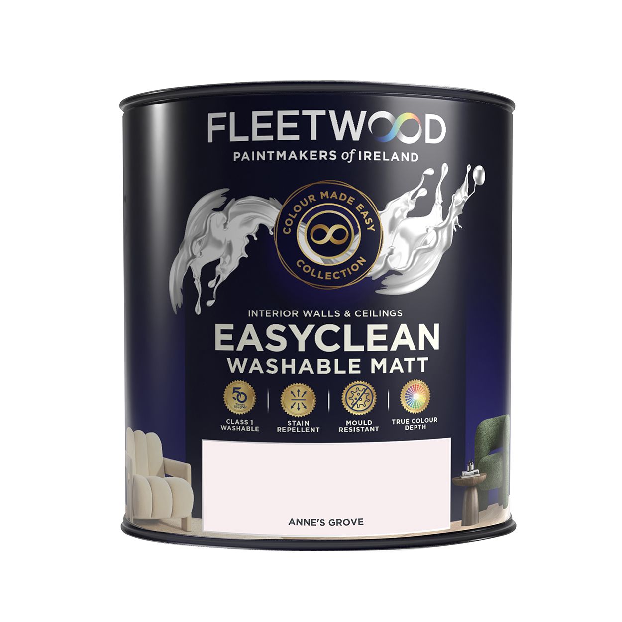 Fleetwood Easyclean Matt Annes Grove 5Ltr
