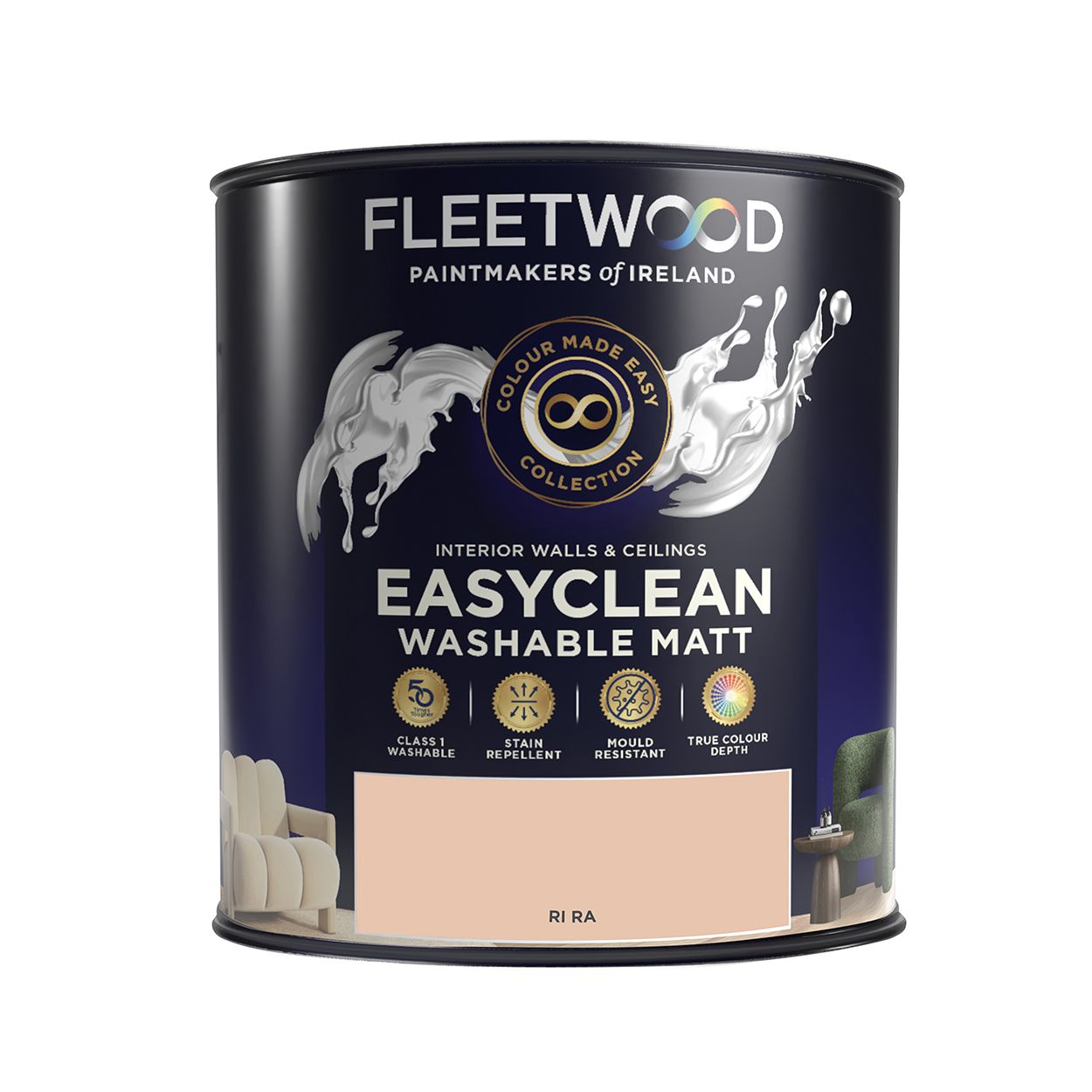 Fleetwood Easyclean Matt Ri Ra 5Ltr
