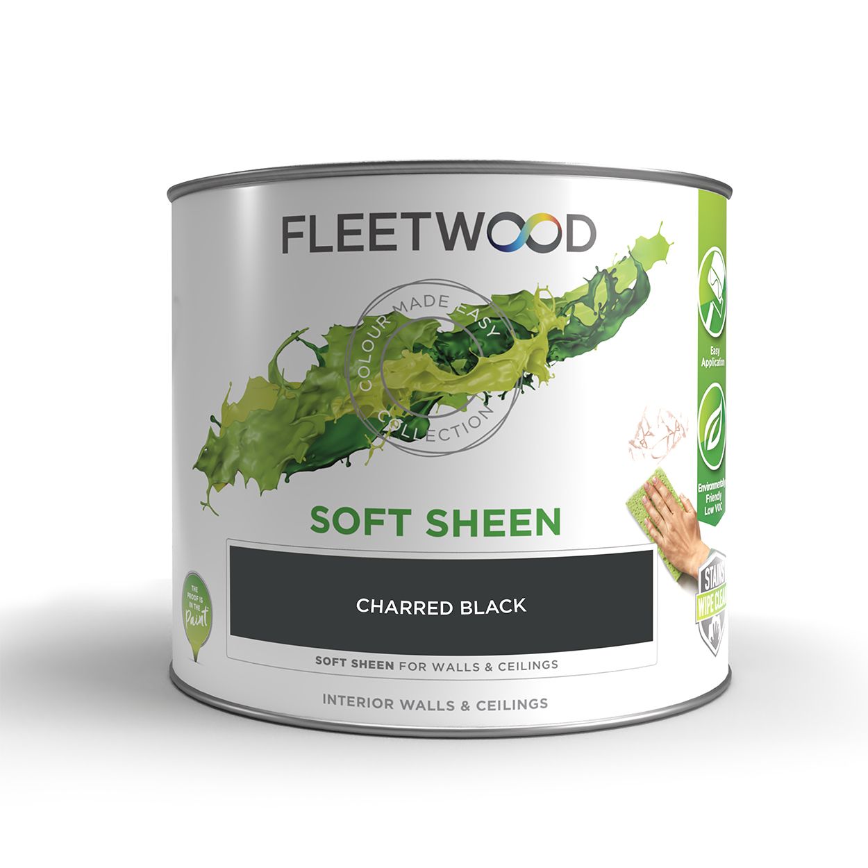 Fleetwood Softsheen Charred Black 2.5Ltr