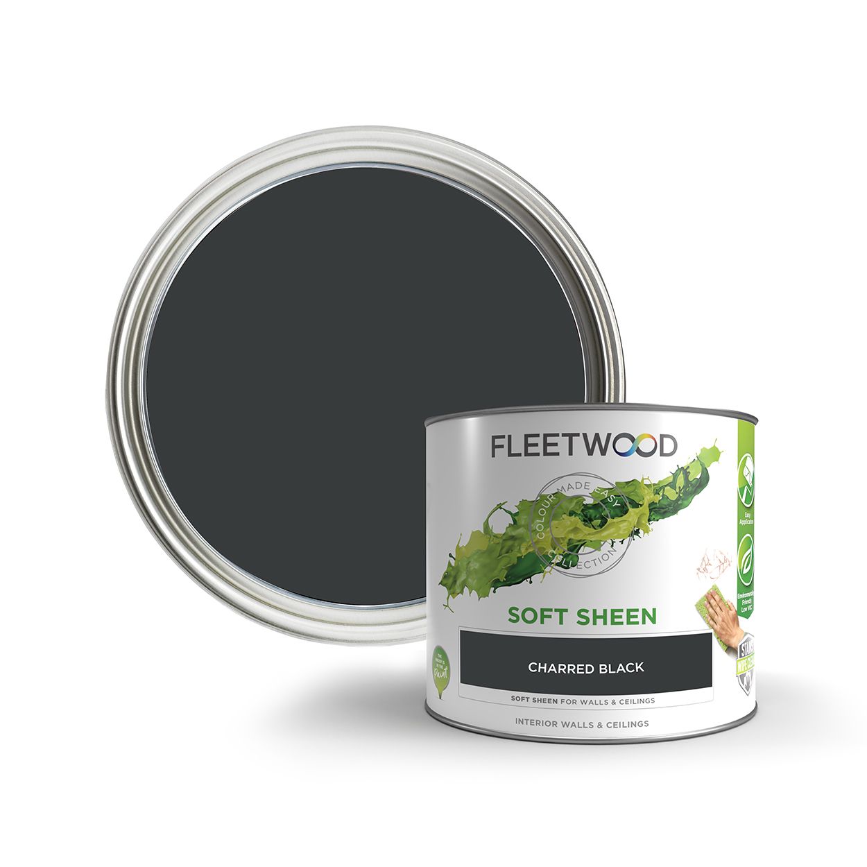 Fleetwood Softsheen Charred Black 2.5Ltr