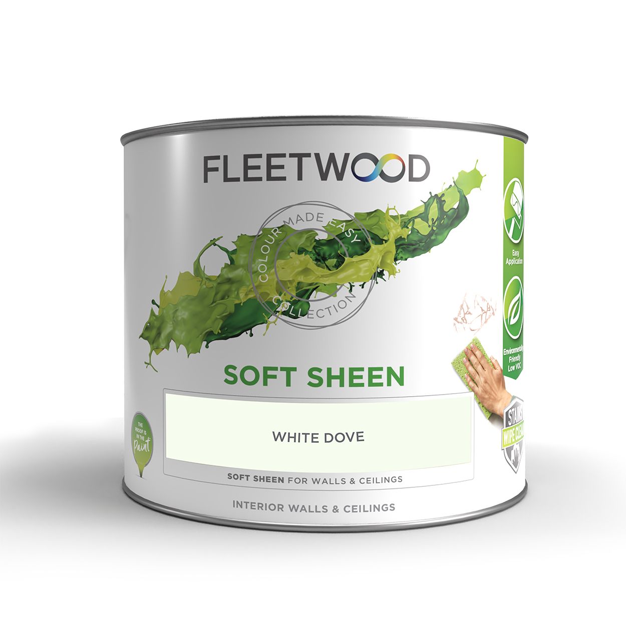 Fleetwood Softsheen White Dove 2.5Ltr