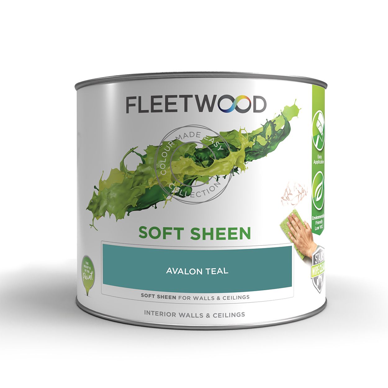 Fleetwood Softsheen Avalon Teal 2.5Ltr