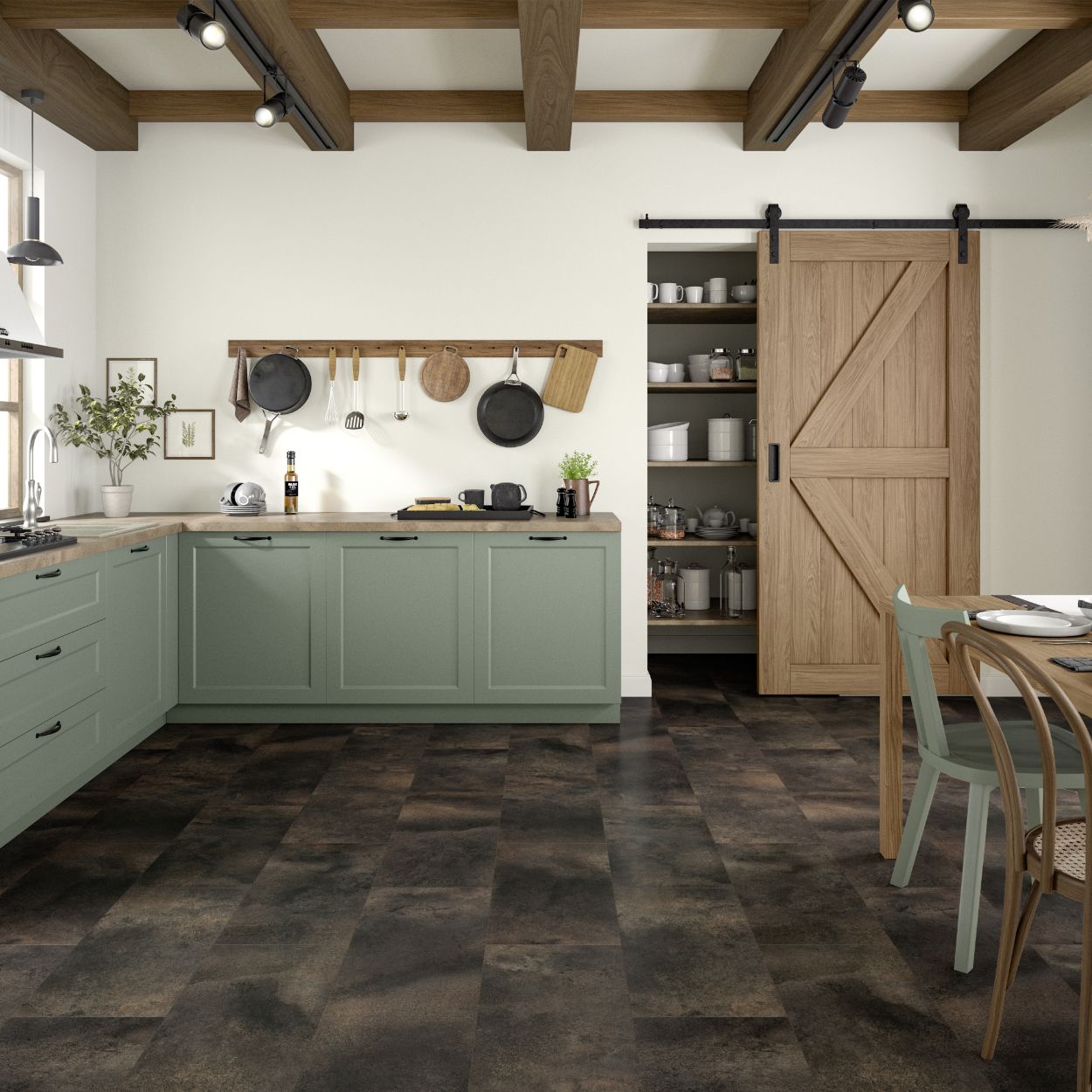 8mm Aqua Anthracite Titanite Laminate 2.53sqm