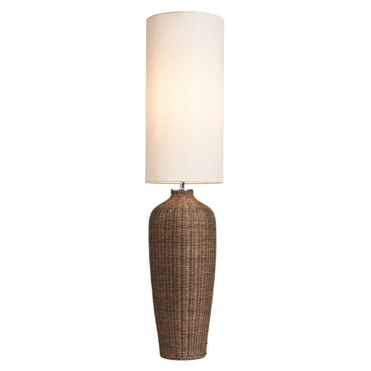 Elford Rattan Floor Lamp