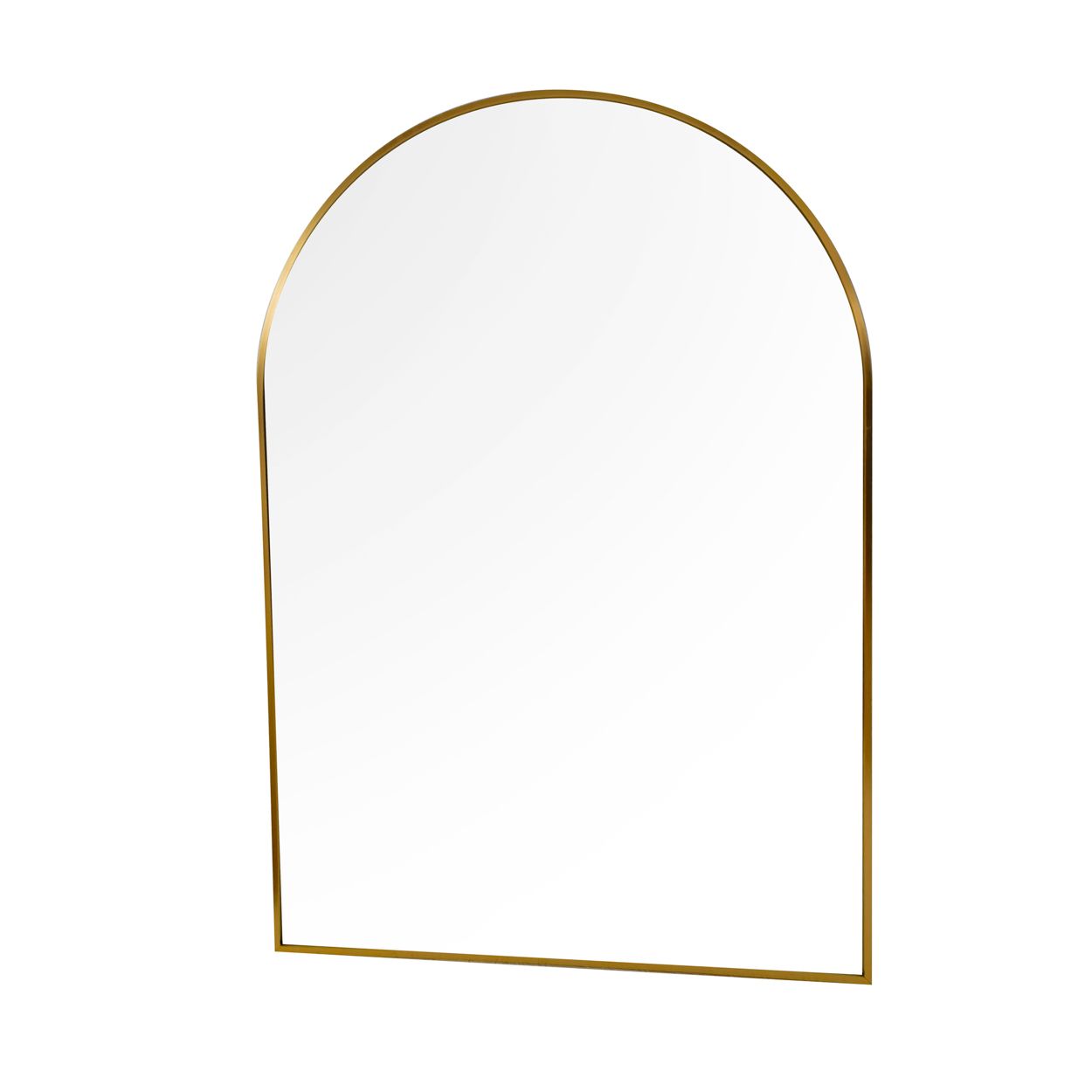 Arch Wall Mirror 60 X 90Cm Black