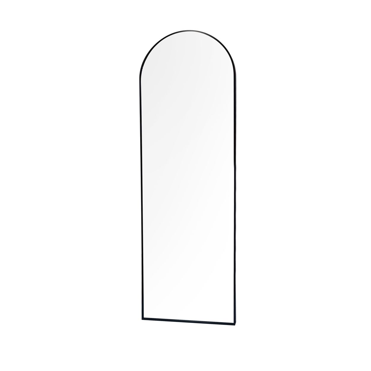 Arch Wall Mirror 40 X 150Cm Black