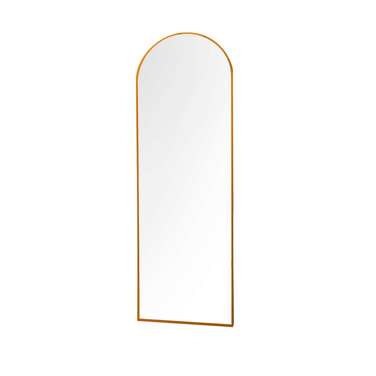 Arch Wall Mirror 40 X 150Cm Gold