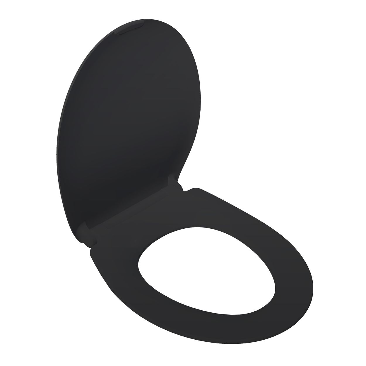 Bemis Click and Clean Matt Black Slim