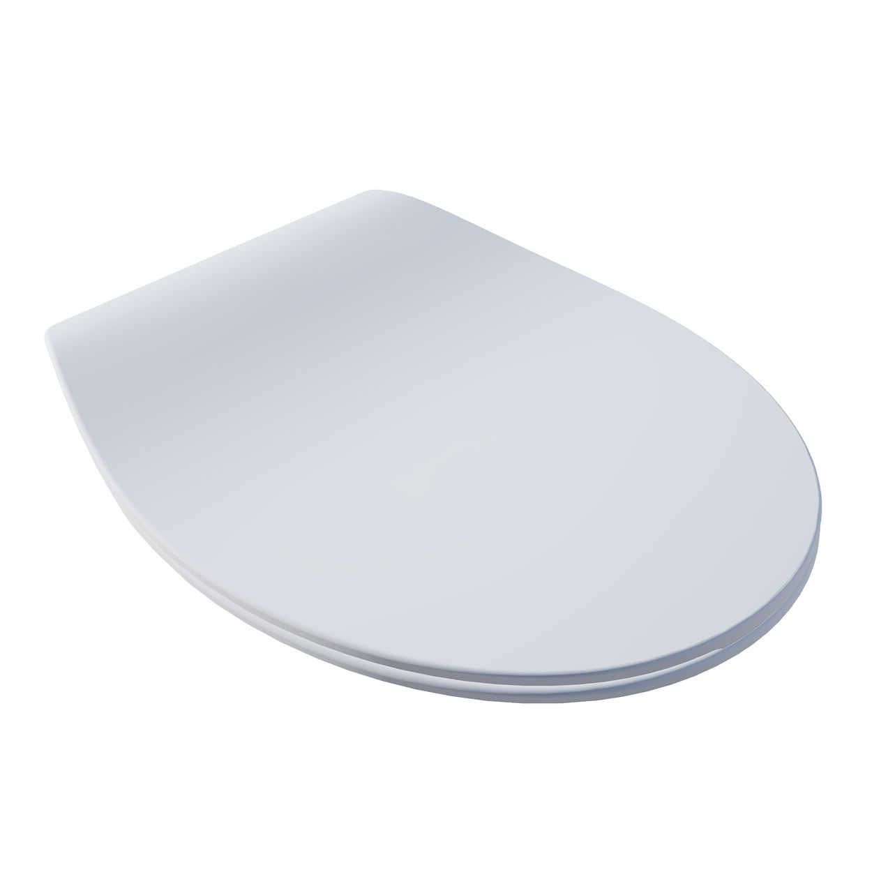 Bemis Click and Clean Matt White Slim