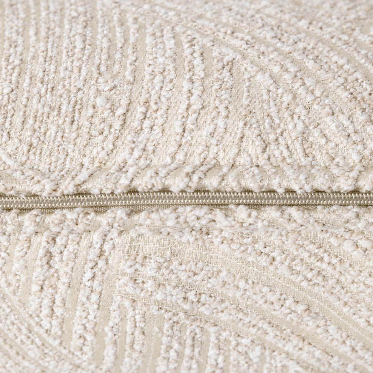 Swirl Cushion 43Cmx43Cm Cream