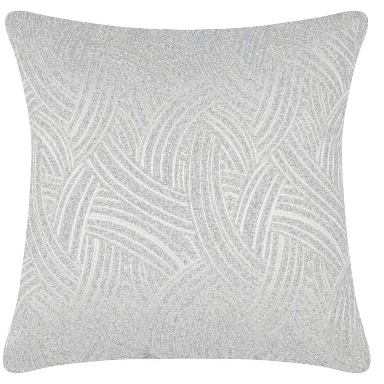 Swirl Cushion 43Cmx43Cm Charcoal