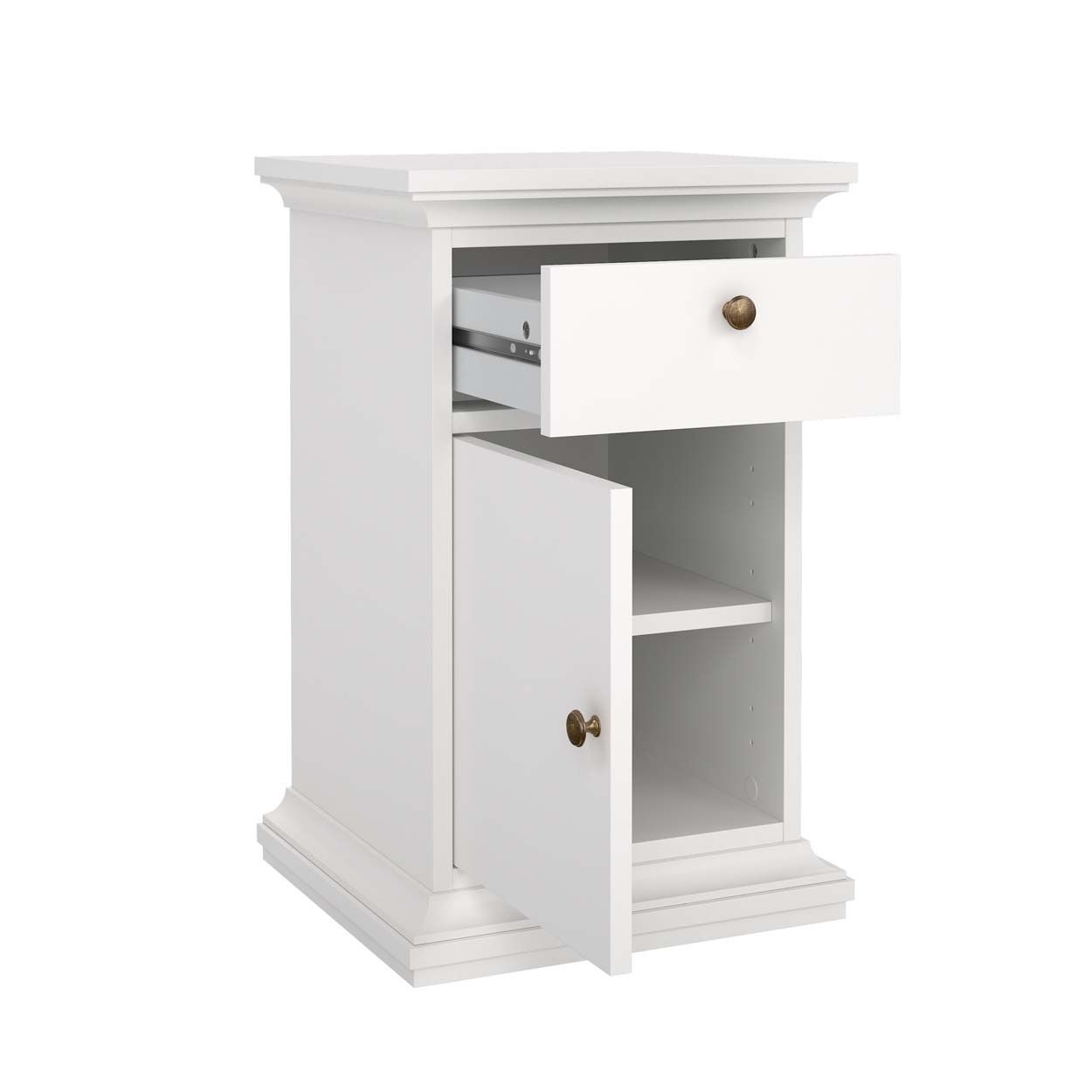 Monacco Nightstand White