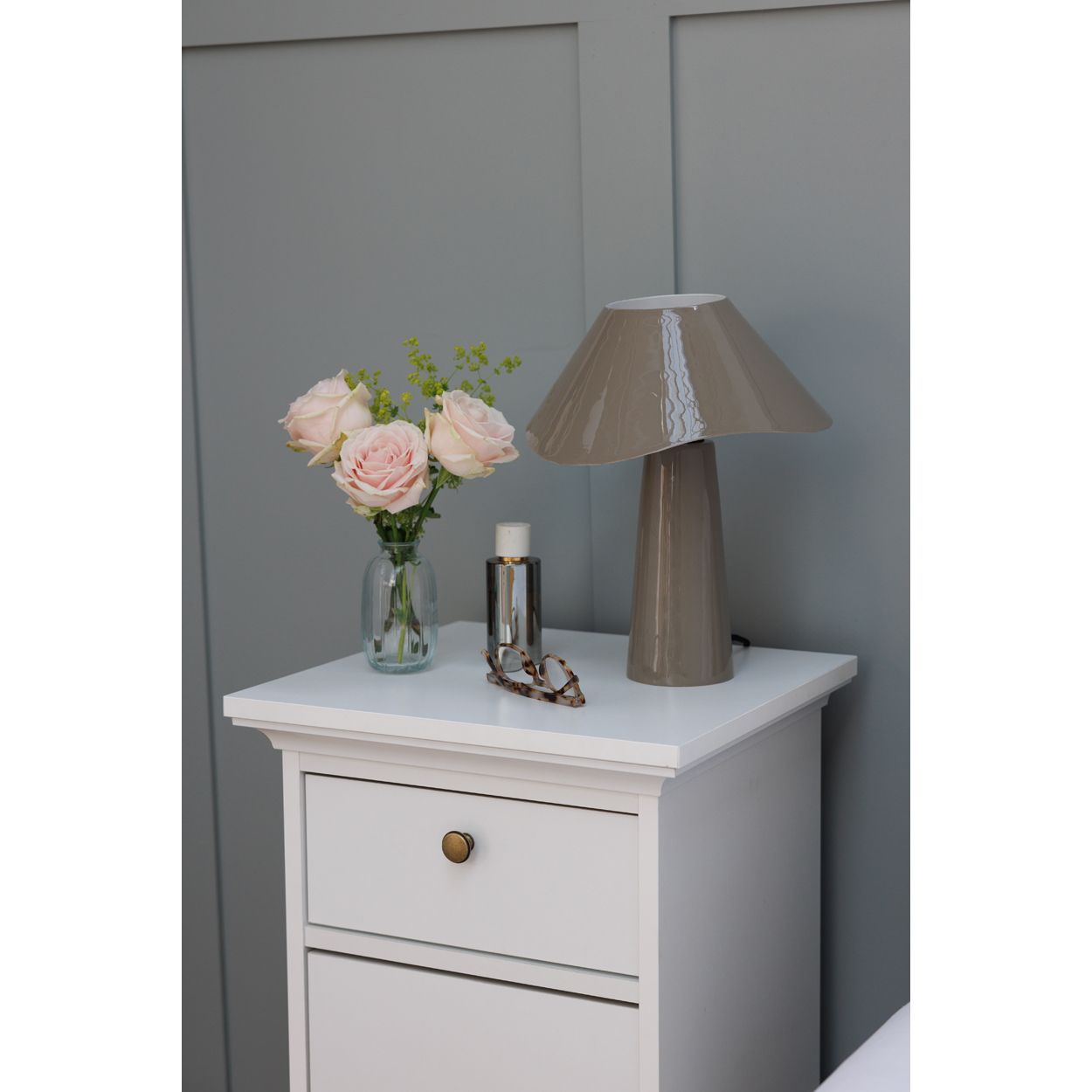 Monacco Nightstand White