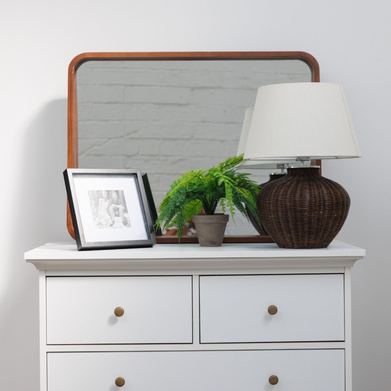 Monacco 6 Drawer Chest White