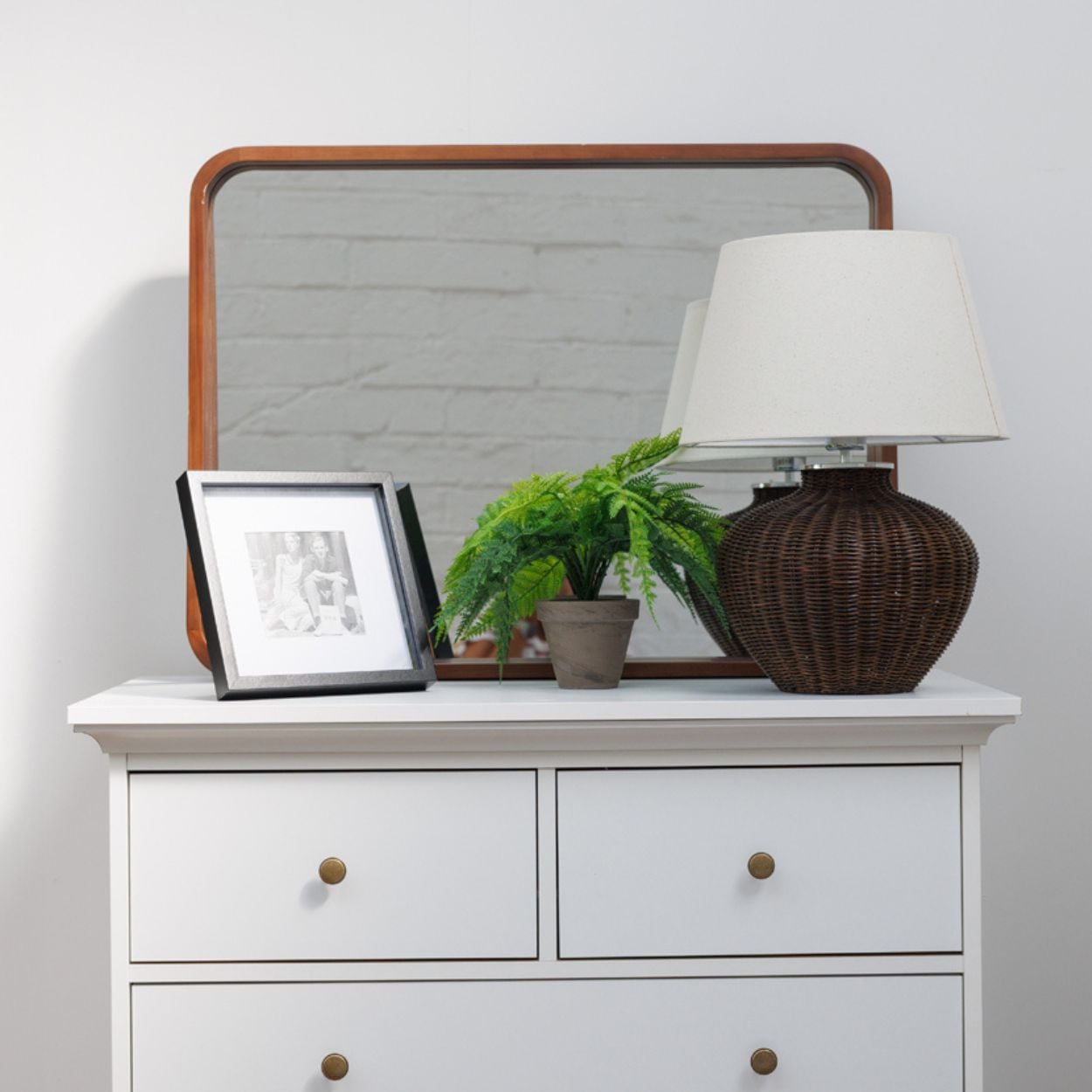 Monaco 6 Drawer Chest White