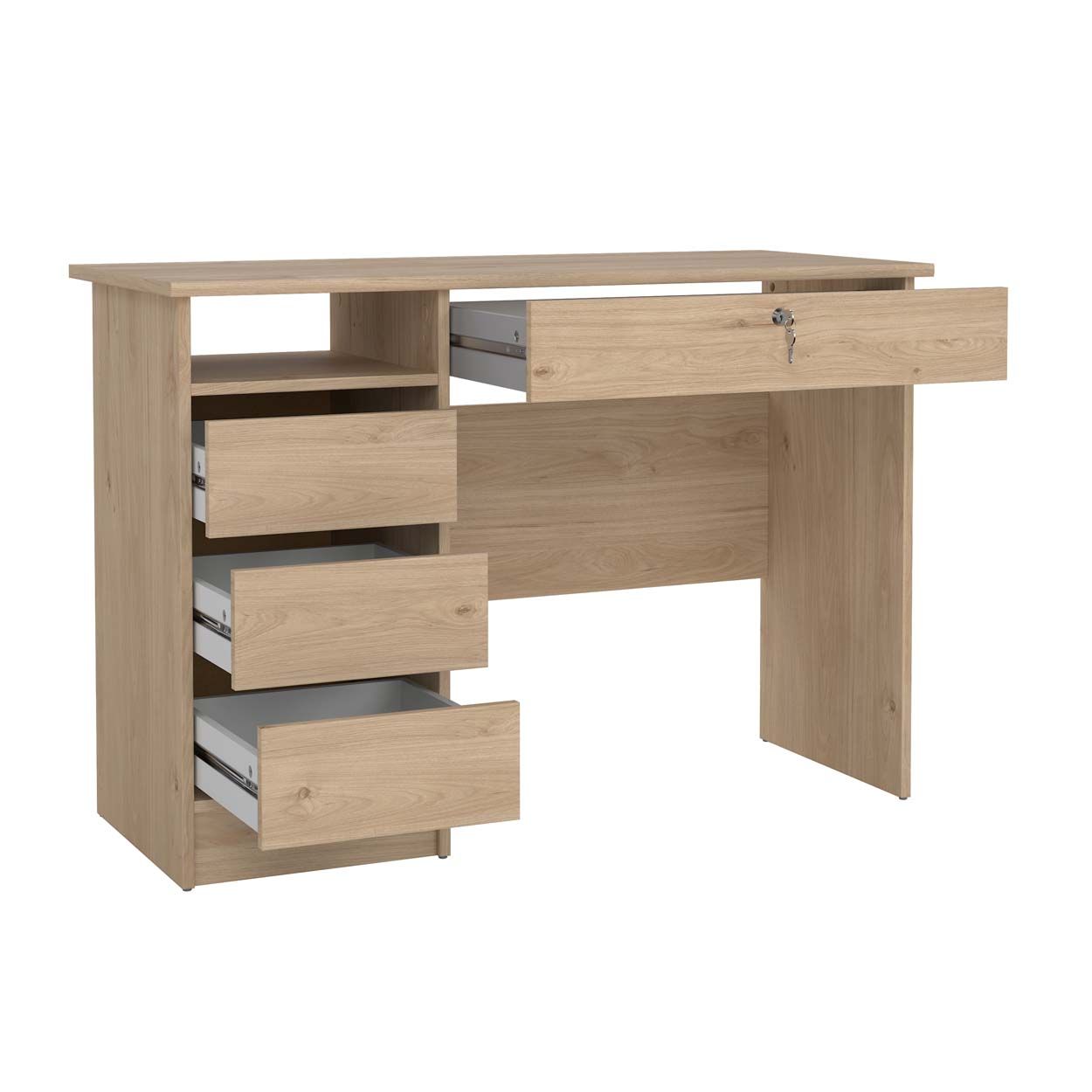 Function Plus Desk Oak 109.3x48.5x75.6 cm