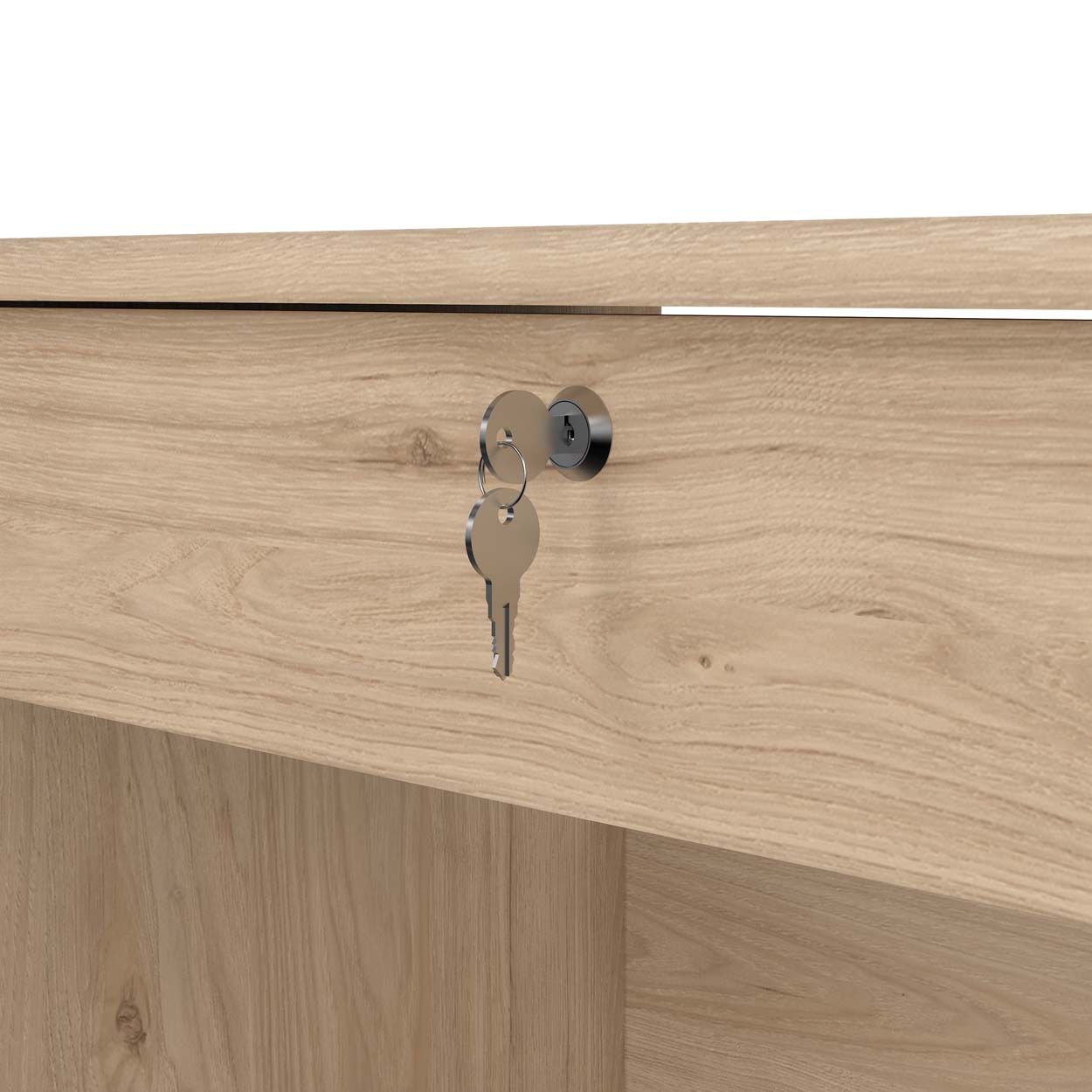 Function Plus Desk Oak