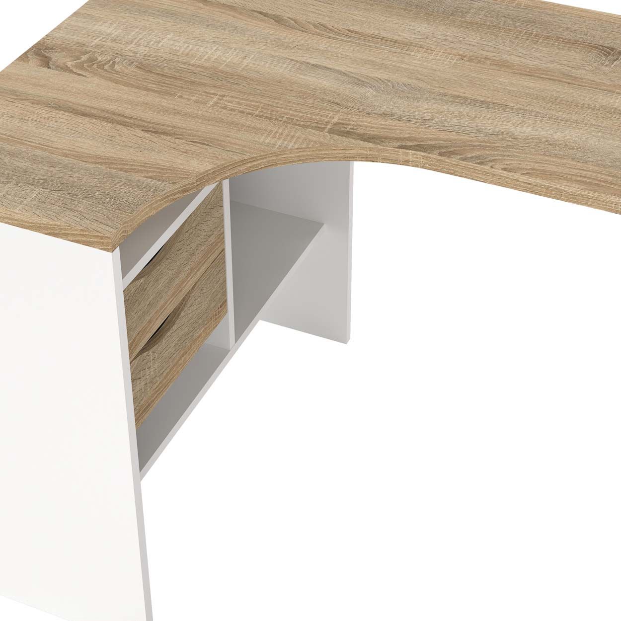 Function Plus Corner Desk