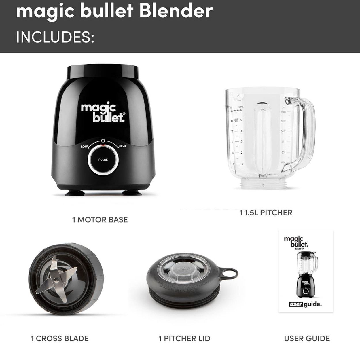Magic Bullet Jug Blender
