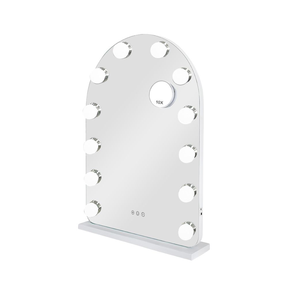 Hollywood Dressing Table Mirror White 40 X 60Cm