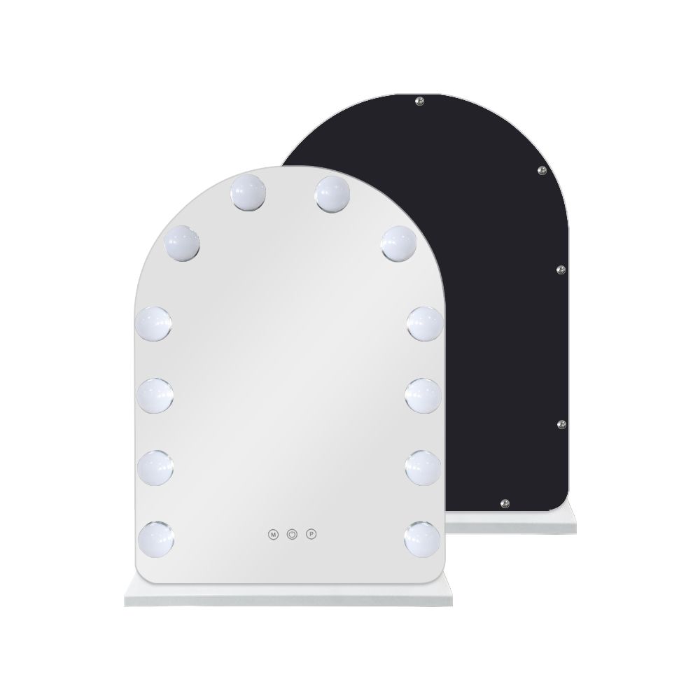 Hollywood Dressing Table Mirror White 40 X 60Cm