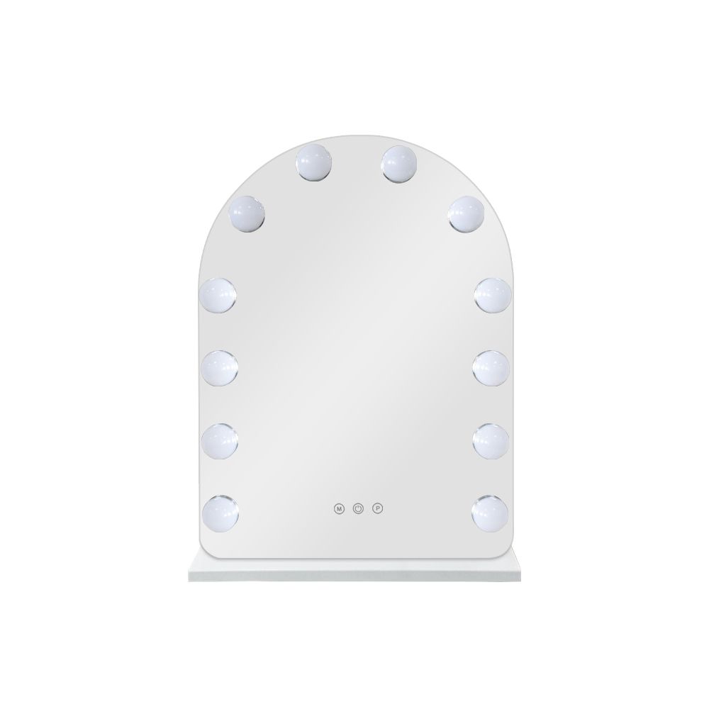 Hollywood Dressing Table Mirror White 40 X 60Cm