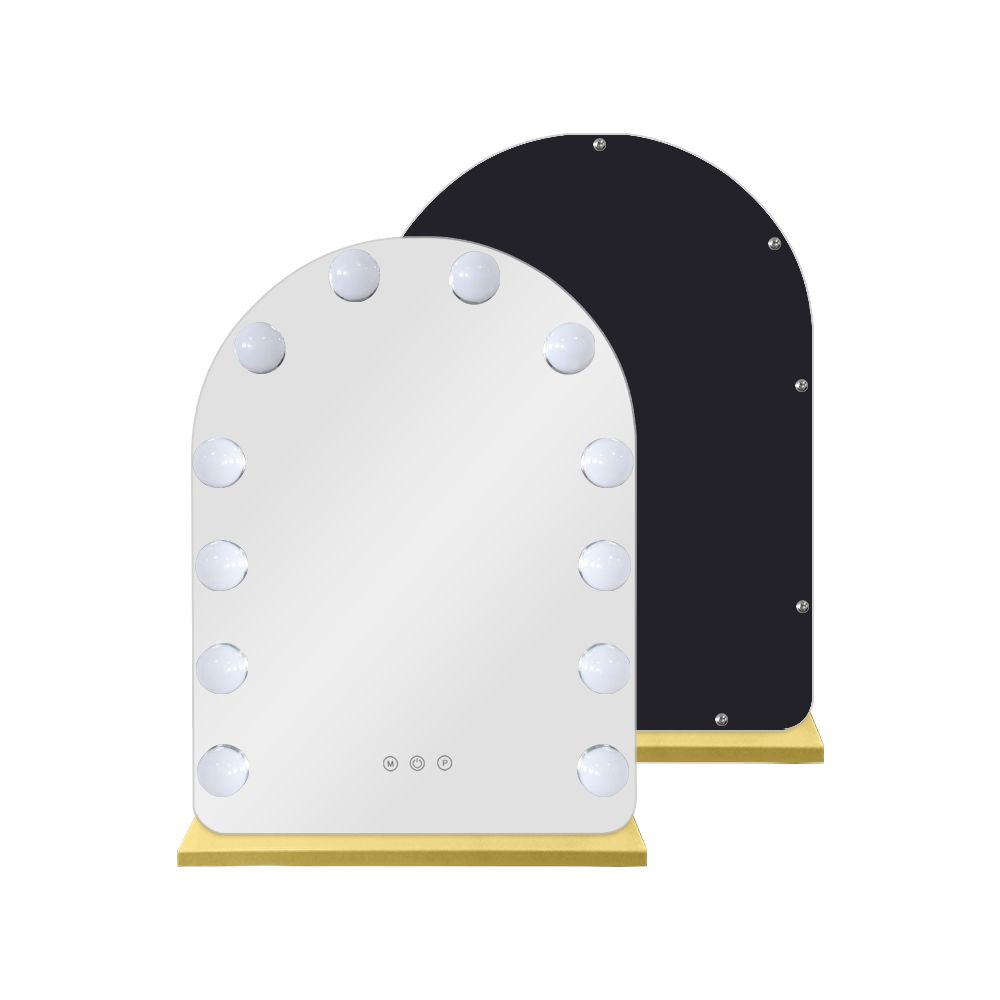 Hollywood Dressing Table Mirror Gold 40 X 60Cm