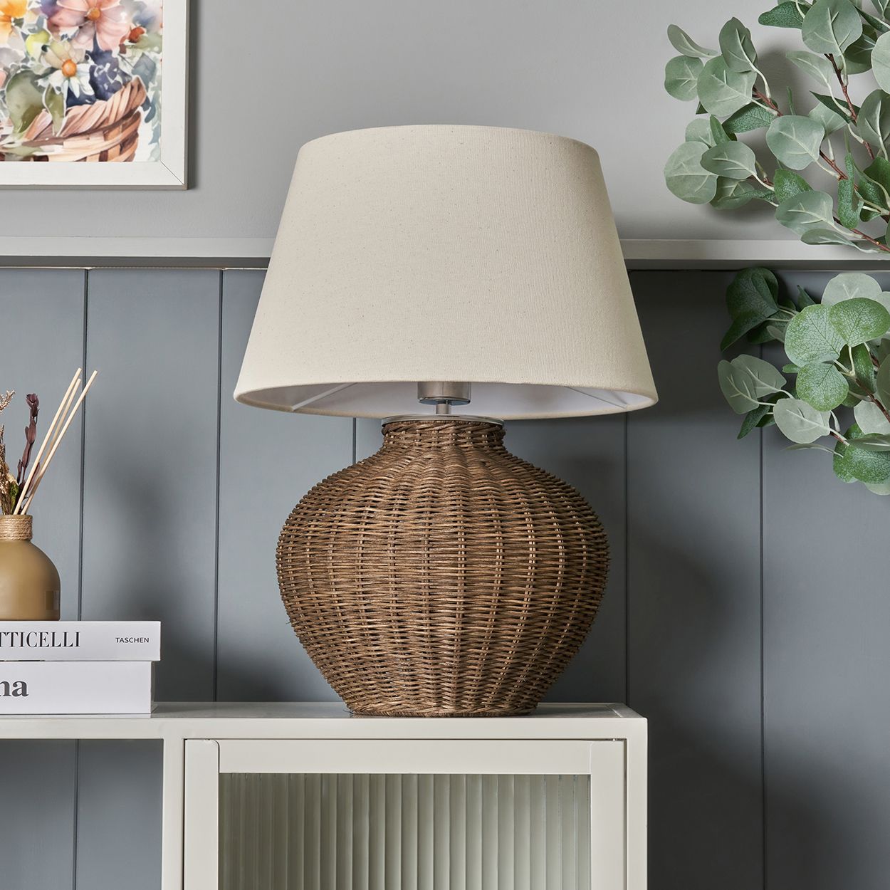 Bardon Rattan Table Lamp