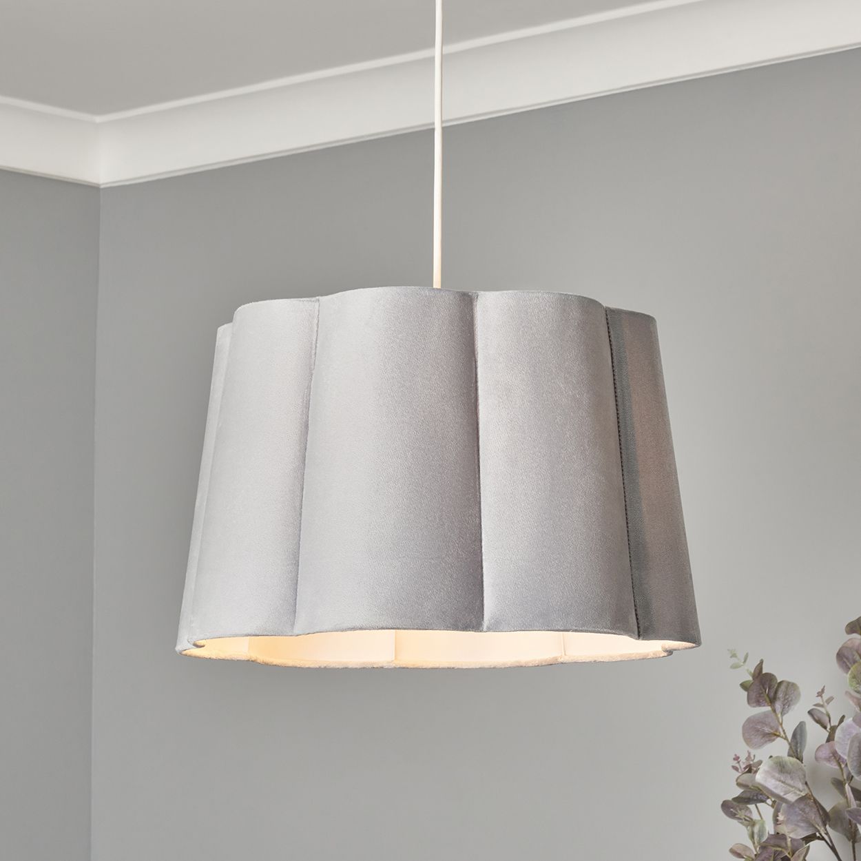 Fenham Tapered Scalloped Shade Colour 2