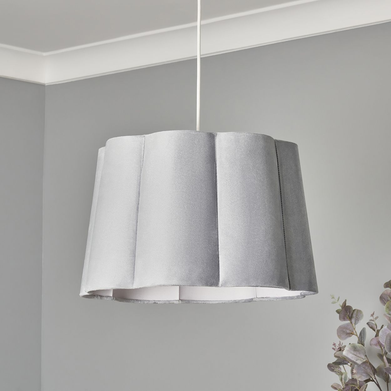 Fenham Tapered Scalloped Shade Colour 2