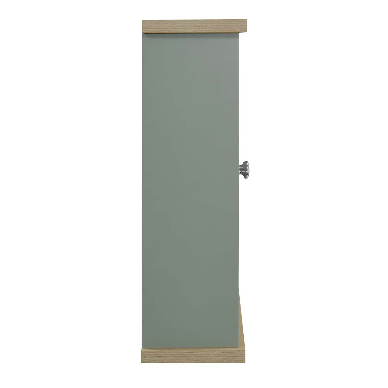 Bray Two Tone Double Door Mirror Cabinet