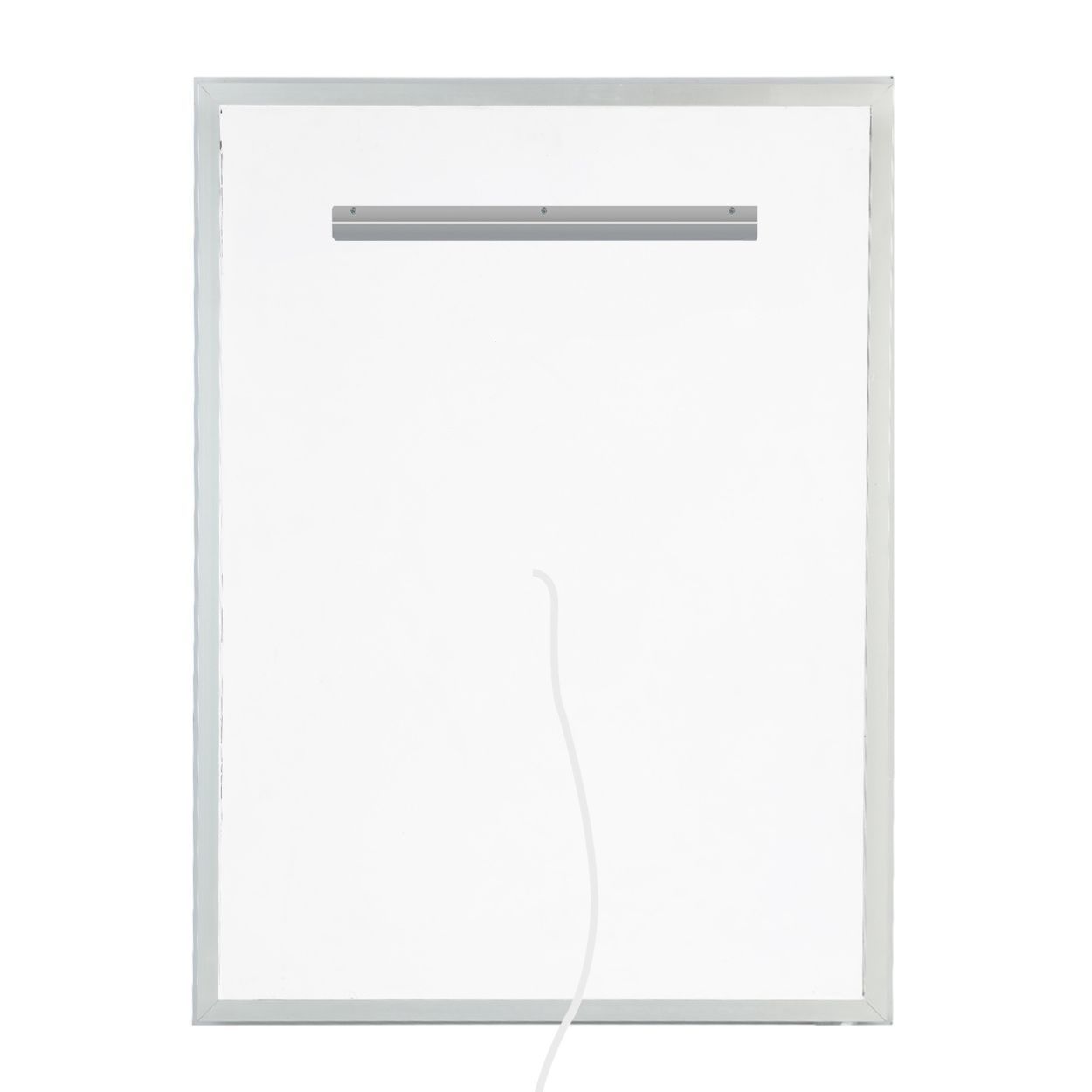 Rectangular shape LED frontlit mirror 60x80cm