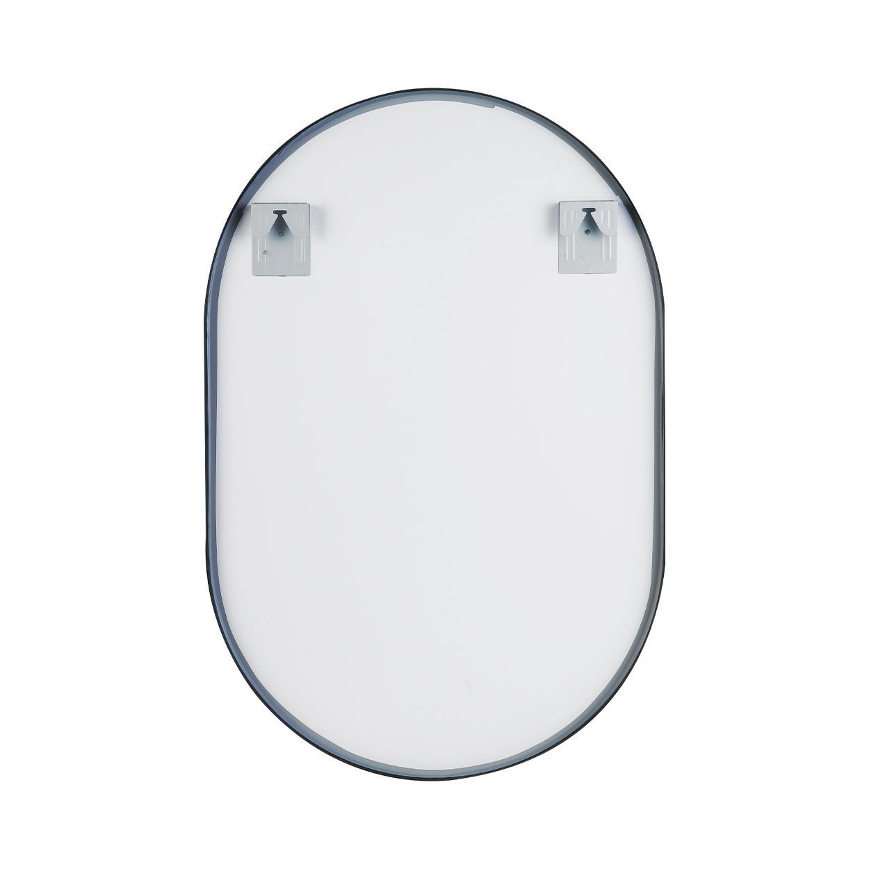 Pill black frame mirror 60x90cm