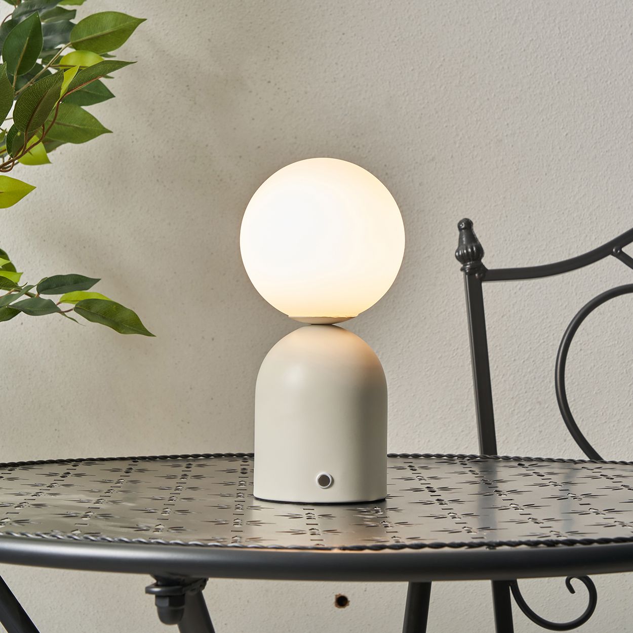 Celyn Rechargeable Table Lamp Light Grey