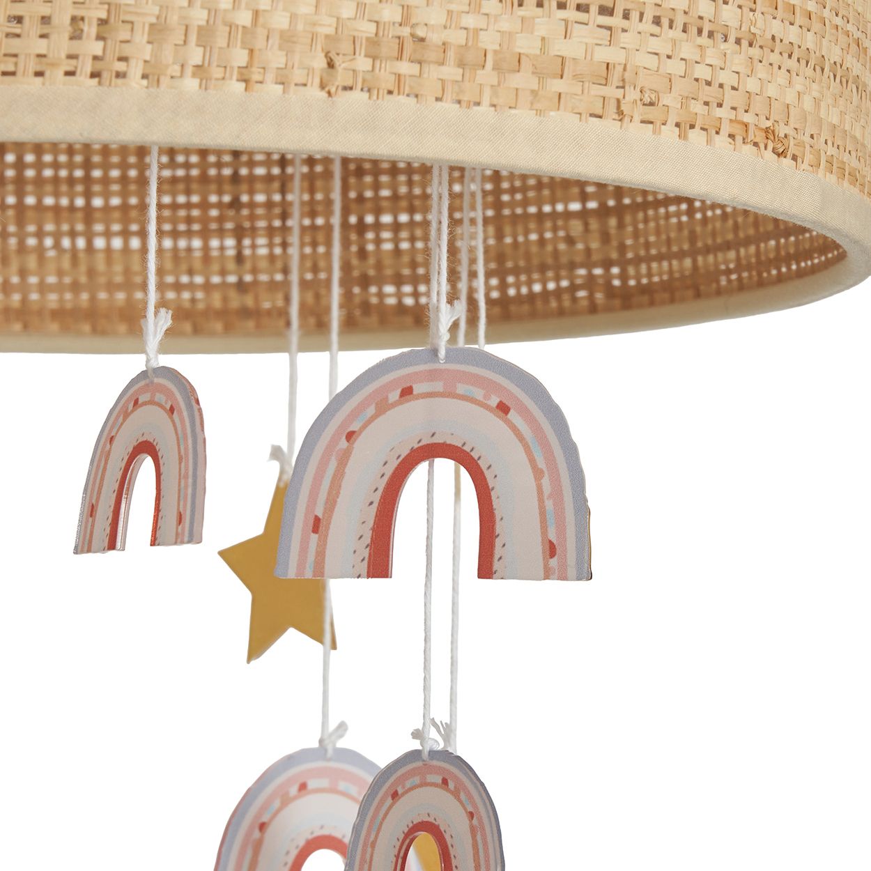 Rainbow And Stars Mobile Shade