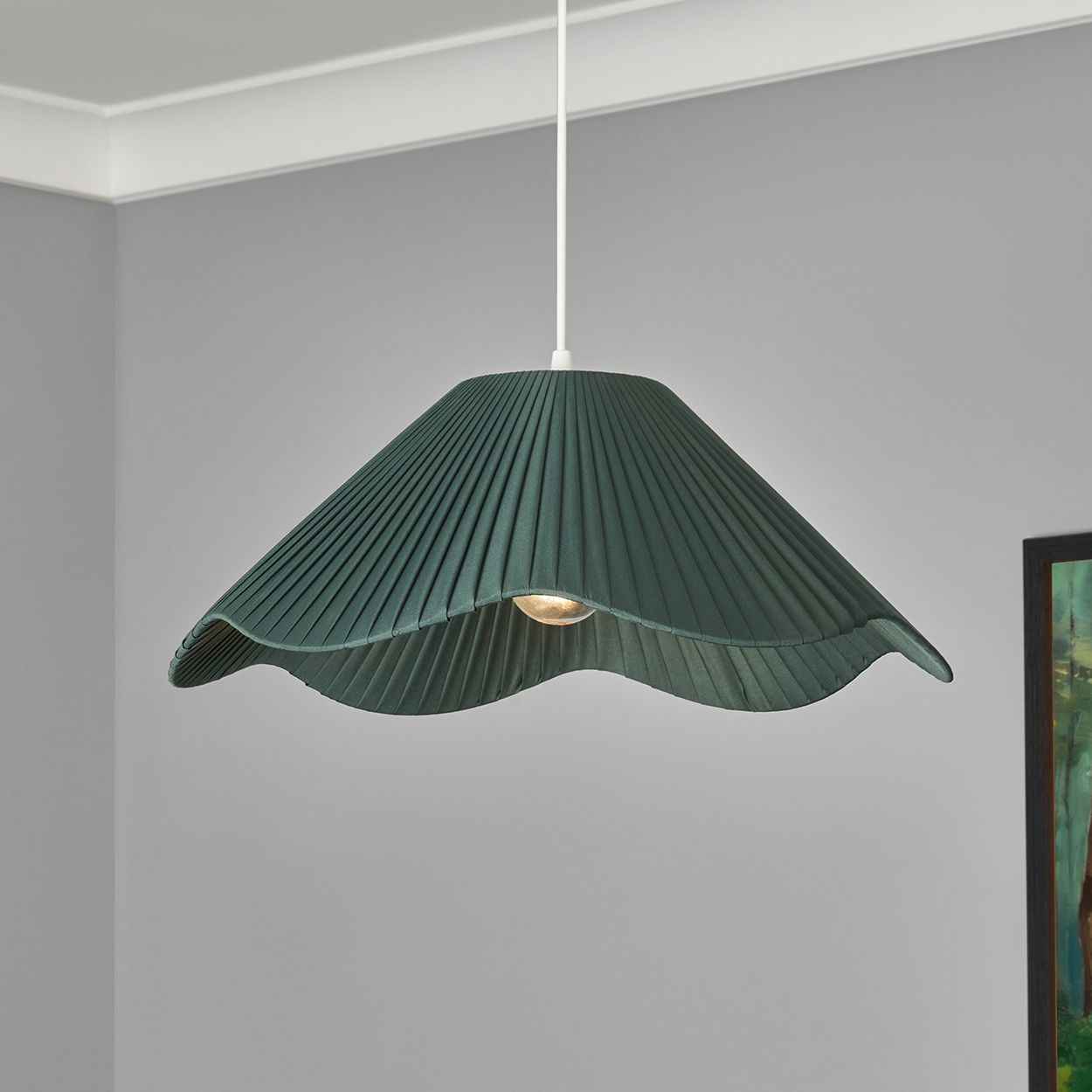 Dalby Pleated Scalloped Shade Col 2