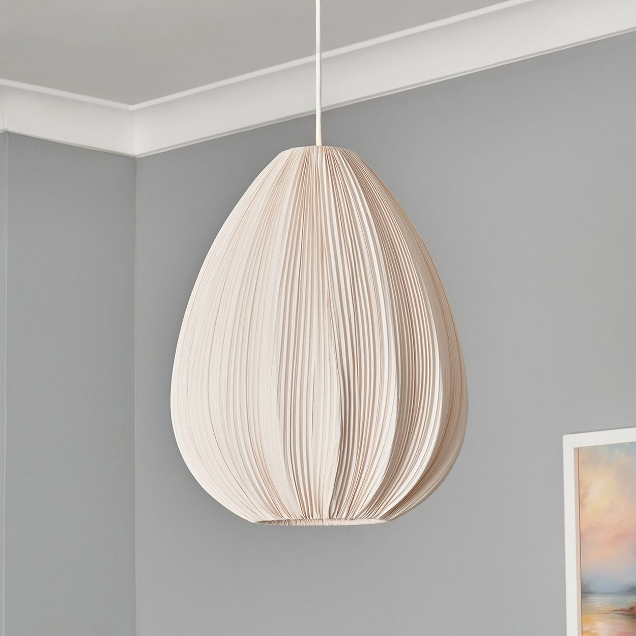 Elsdon Pleated Easy Fit White