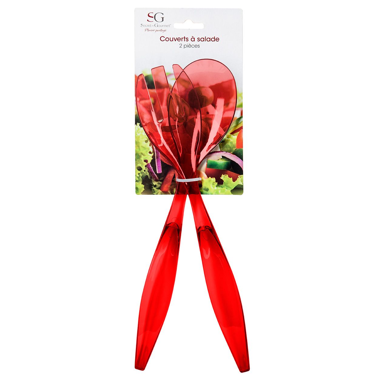 Picnic Serving Spoons Pink 2PC