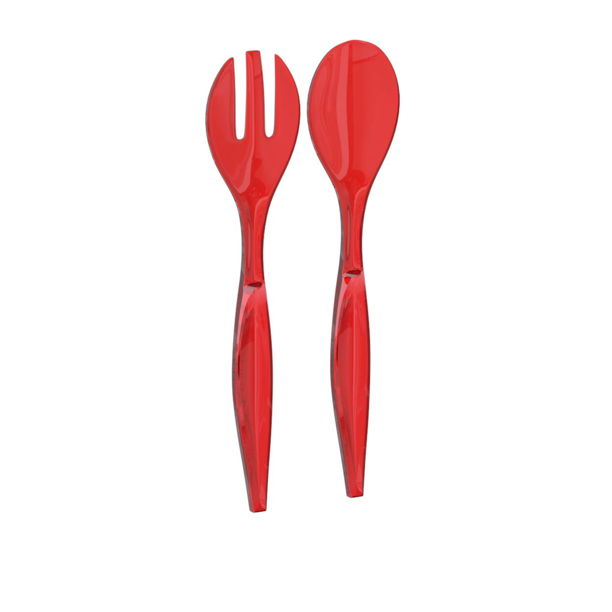 Picnic Serving Spoons Pink 2PC