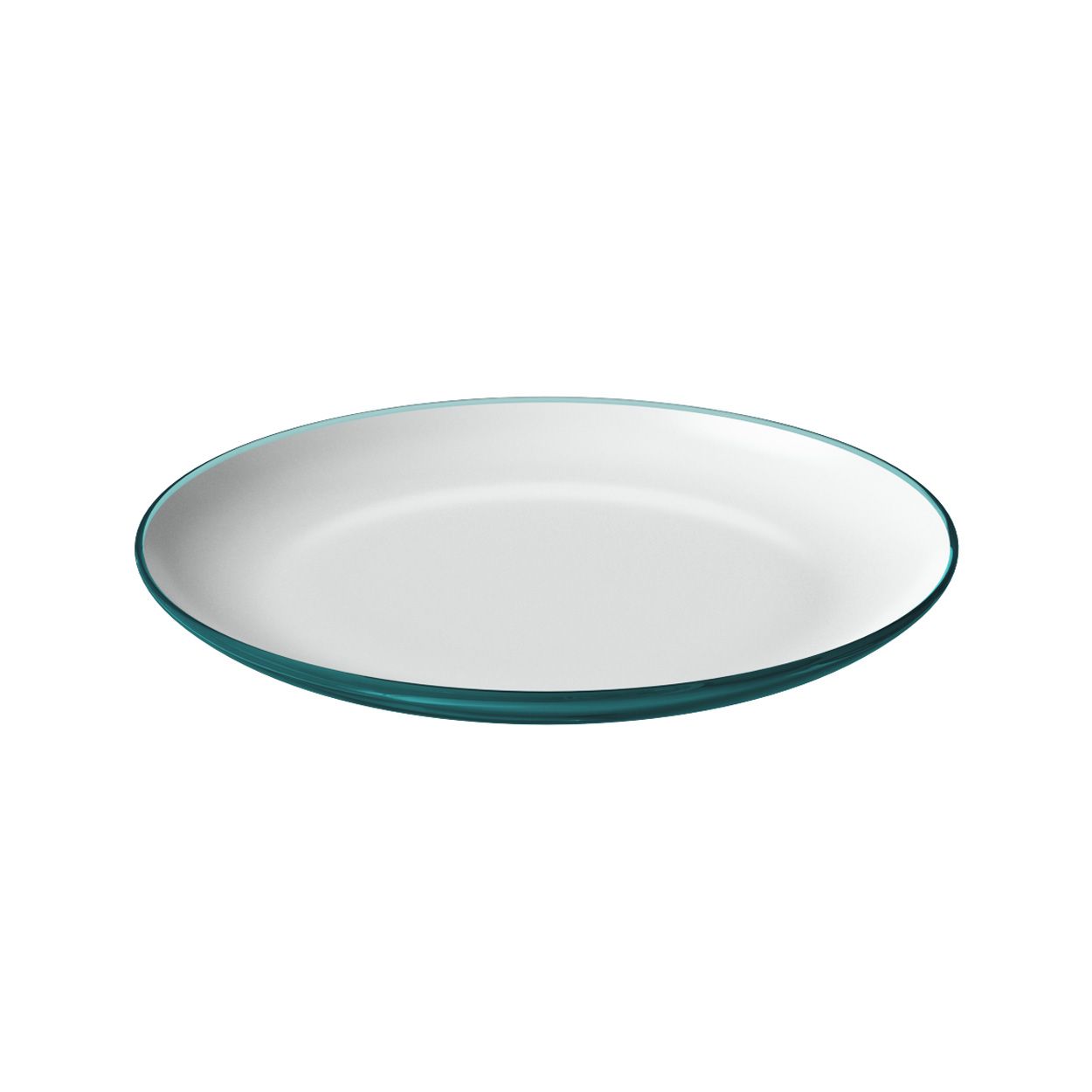 Picnic Plate Petrol Blu