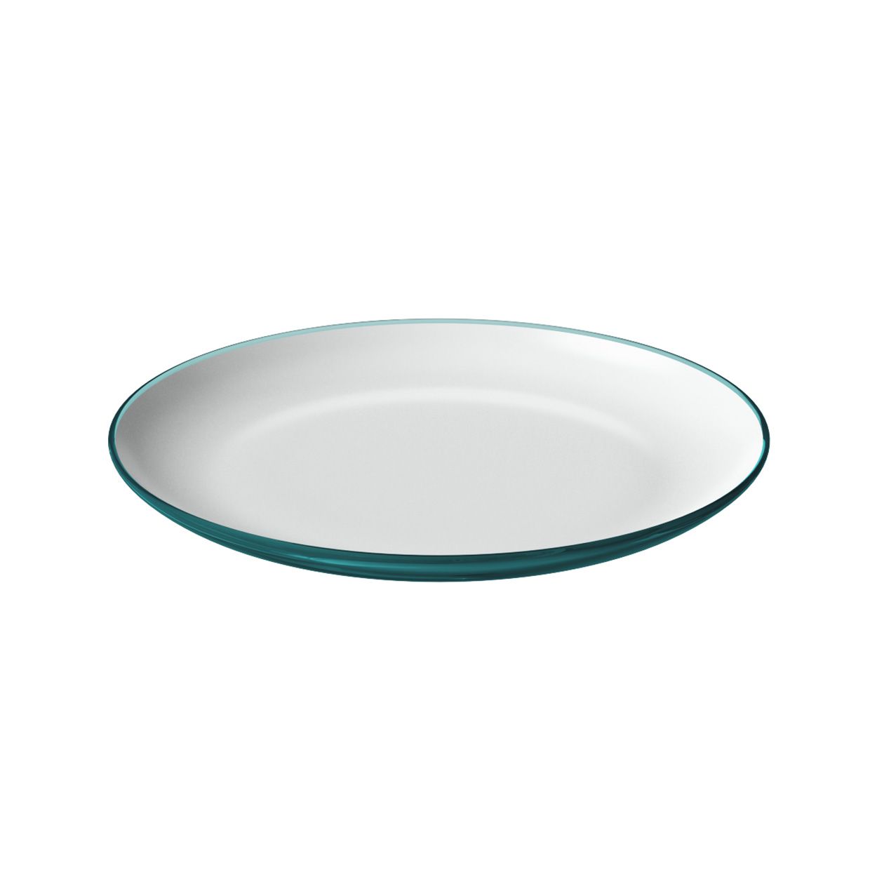 Picnic Plate Petrol Blu