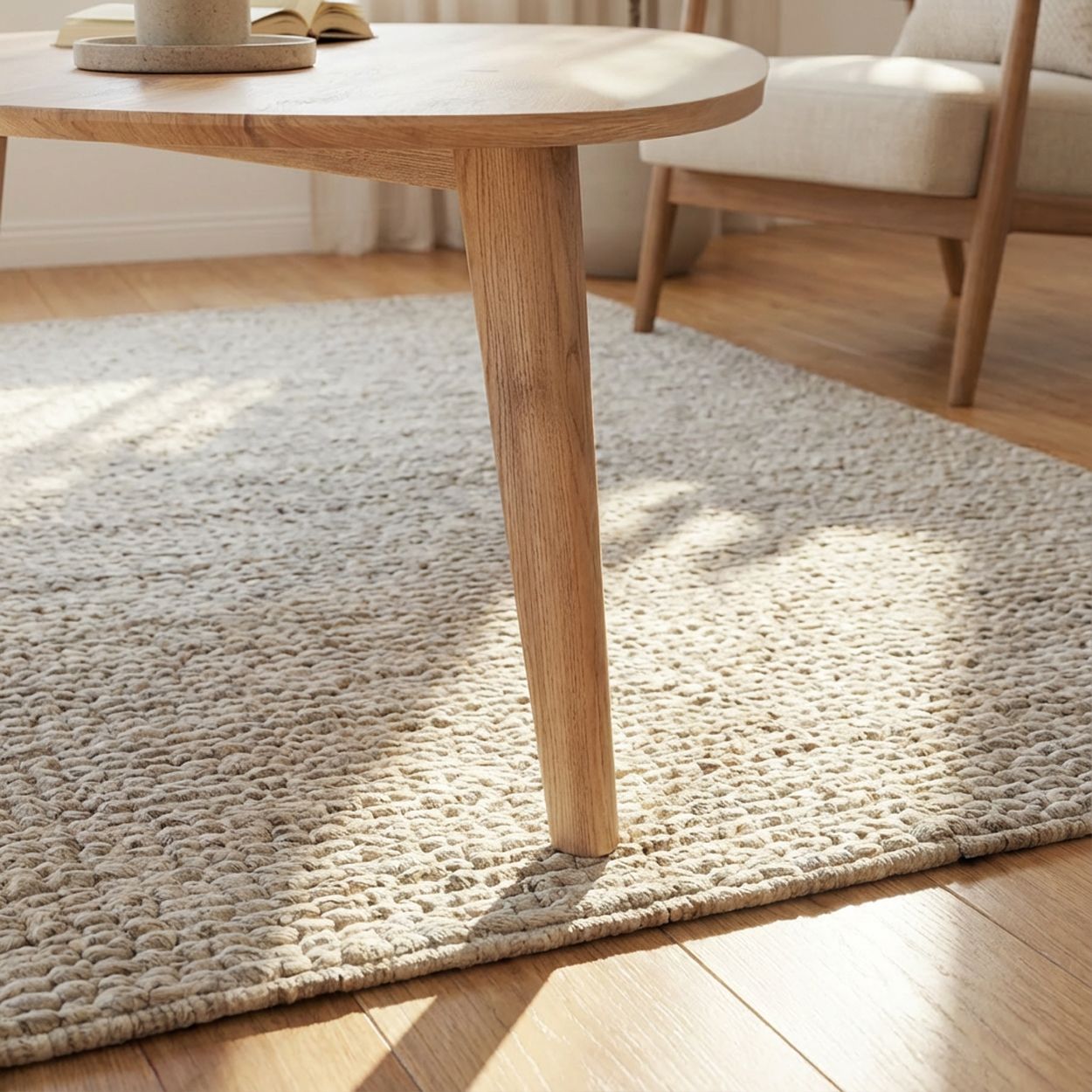 Neptune Coffee Table Natural 40x84x48 cm