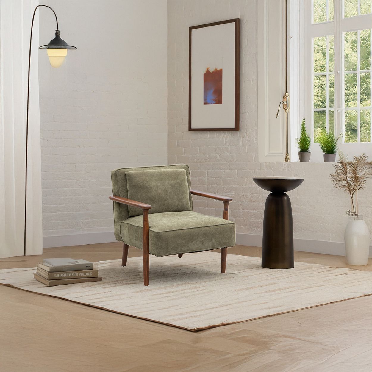 Windsor Chair Dark Walnut