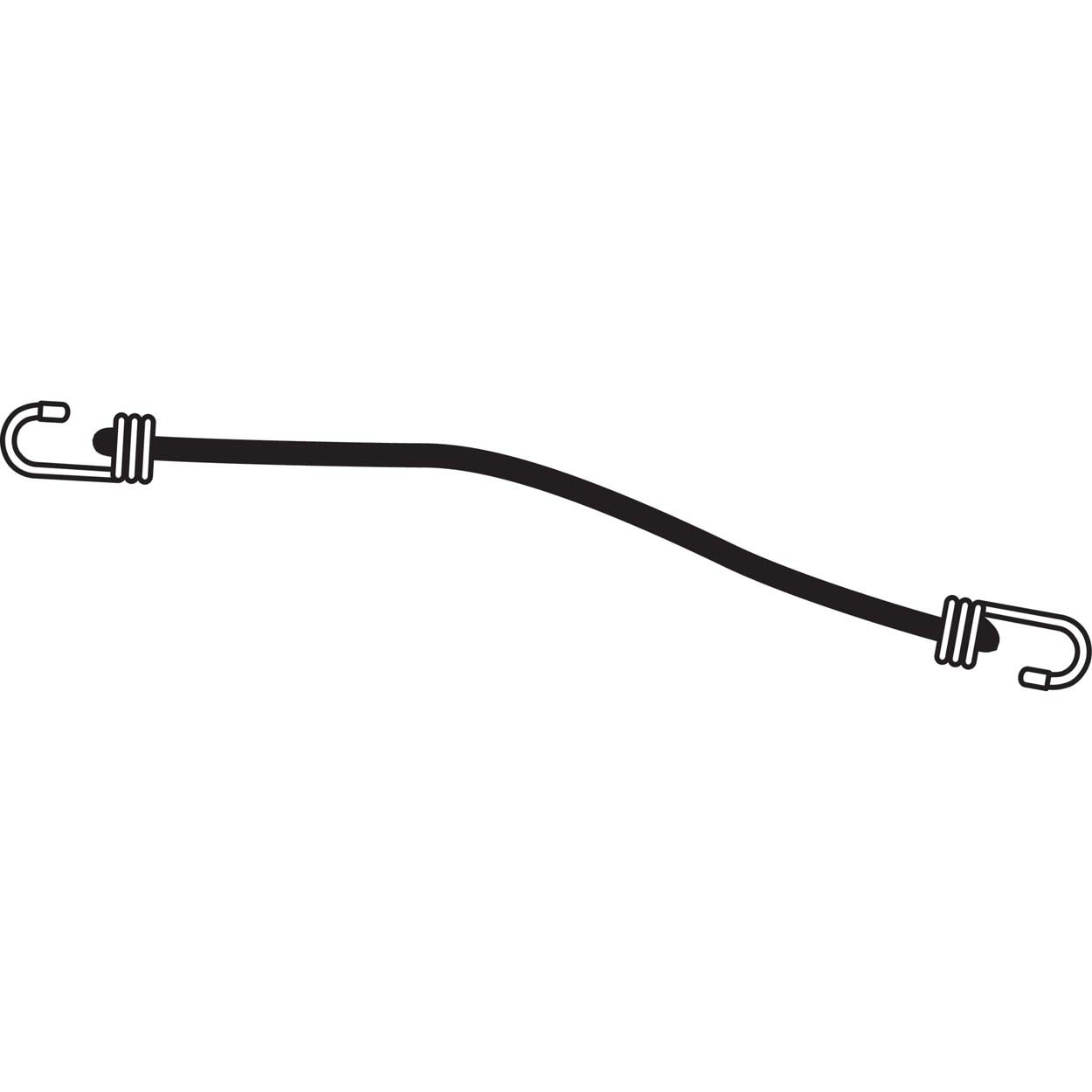 Suki Bungee Cord, Metal 8X600Mm - 2Pk